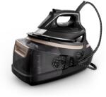 Rowenta Generator de abur Rowenta Eco Steam Pro, 2800 wati, explozie de abur de 580 g/min, iesire continua de abur de 150 g/min, design ecologic, mod eco, 5 setari, negru/bej, DG9640F0 (DG9640F0) Masina de calcat