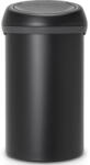 Brabantia Touch Bin New XXL nyomófedeles szemetes - holdfény fekete ásványi textúra 60L (128981)