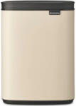 Brabantia Bo Waste Bin szemetes felnyitható fedéllel, fali/álló - világos bézs 4L (234088)