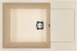 Ulgran U-602-328 Gránit Design Mosogatótálca - Csepegtetőtálcás, Bézs