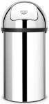 Brabantia Push Bin XXL nyomófedeles szemetes - rozsdamentes acél, fényes 60L (402623)