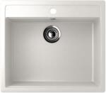 Ulgran U-104-341 Gránit Mosogatótálca - Egymedencés, Négyzet, Tejfehér