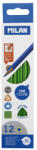 MILAN Set 12 creioane color unicolor Milan Verde 0722316112 (0722316112)
