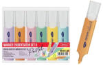 Daco Marker evidentiator pastel Daco MK401/6P, 6 culori (MK401/6P)