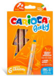 CARIOCA Creioane colorate 6 Culori 3 In 1 Carioca Baby 42817 (42817)