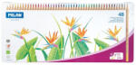 MILAN Creioane colorate in cutie metalica MILAN 726148, 48 culori (726148)