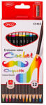Daco Creioane colorate Cochet DACO CC412, 12 culori (CC412)