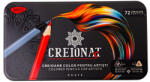 Daco Creioane colorate in cutie metalica DACO CC472, 72 culori (CC472)