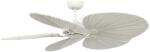 Lucci Air 21065449 - таванен вентилатор BALI Ø132 см бял/крем + DO (FAN00295)