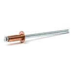  Réz Popszegecs - 3, 2x8 mm (10772)