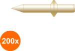 Schurmann and Hilleke Set 200 x Cui Bolt Standard 4x40-tratat termic Zincat 0.18504040S (COR-200x0.18504040S)