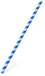 WIMEX Paie de hârtie Spiral albastru `JUMBO` Ø8mm x 25cm [100 buc]