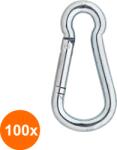 Dulimex Set 100 x Ochi Blocare Tip 1 6 x 60-Otel Zincat (COR-100xDL.24806ES)