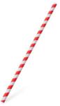 WIMEX Paie de hârtie Spiral roșu `JUMBO` Ø8mm x 25cm [100 buc]