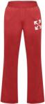 OFF WHITE Анцуг OFF WHITE Men's Arrow Mid Rise Full Length Open Hem Tracksuit Joggers - Red 2501
