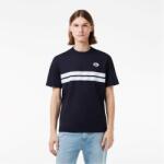 Lacoste Тениска Lacoste Heritage Print T-Shirt - Navy HDE