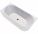 Cerano - Szabadon álló akril kád Bianco, bal - fehér matt - 170x80 cm, CER-CER-477806 (CER-CER-477806)