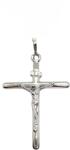 ÉkszerM Fehérarany Kereszt Medál AU 91203
