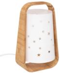  Bambusz gyereklámpa STARDUST fehér, 26 cm
