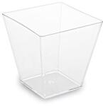 WIMEX Fingerfood csésze (PS) négyzet alakú átlátszó 50 x 50 x 45 mm 60 ml [50 db]