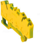 Legrand 037279 Viking3 védőföld sorkapocs 4mm2 4 vezetékes 2-2 be/kimenet fémtalp, 1 emelet rugós (037279)