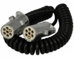 KAMAR Cablu electric spiralat remorca, 7 pini, tip S, 4m, 24V (E1254)