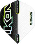 Red dragon darts Dart toll Red Dragon Ikon fekete és fehér No2, 100 mikron