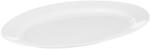 AMBITION Platou oval 35x25cm, sticla opal, Basic (42867) Tava