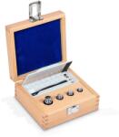 KERN súlykészlet precíziós mérlegekhez 1 g - 50 g fa dobozban, OIML F1 súlyosztály (324-02)