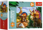 Trefl Dinosaurusok minimaxi Puzzle 20 db-os Triceratops Trefl (21139)