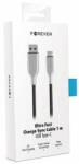 Forever Усилен кабел Forever USB-C 5A 1м. черен
