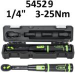JBM Динамометричен ключ 1/4" , 3 - 25 Nm ; JBM 54529