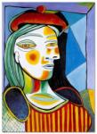 Inne olajfesték reprodukció Pablo Picasso, Kobieta w czerwonym berecie - többszínű Univerzális méret