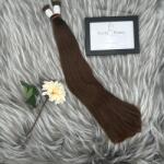 Narala Beauty RoyalTress REMY Emberi Póthaj | 200g · Sötétbarna · 50cm