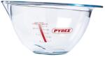 PYREX keverőtál 4, 2l 30cm, mércés, döntött, üveg (203206)