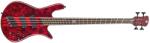 Spector NS Dimension MS 4 Inferno Red Gloss