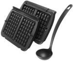 Tefal XA7248 OptiGrill Placa de vafe, negru (XA7248)