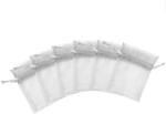  Organza tasak ezüst 10 db/csomag 10 x 15 cm-es