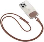 Tech-protect C5S ROPE crossbody pánt csokoládébarna (5906302313075)