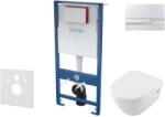 kielle Genesis - Falsík alatti szerelőkészlet, Architectura WC és softclose ülőke, CeramicPlus, Gemini l vezérlőgombokkal, fényes króm SANI11AK1101 (SANI11AK1101)