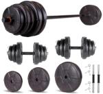 Progressive Set haltera si gantere reglabile de 60 KG Progressive ECG65