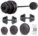 Progressive Set haltera si gantere reglabile de 50 KG Progressive ECG55