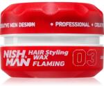 Nish Man Flaming 03 styling wax 150 ml