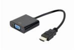 Gembird AHDMIVGA04 HDMI - VGA ADATPERKÁBEL (AHDMIVGA04)