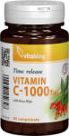 Vitaking Vitamina C 1000mg cu absorbtie lenta, 60 comprimate, Vitaking