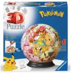 Ravensburger 72 db-os 3D gömb puzzle - Pokémon (11595)