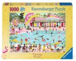 Ravensburger 1000 db-os puzzle - Flamingo Park (12001520) (12001520)