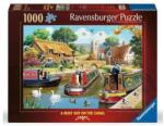 Ravensburger 1000 db-os puzzle - Egy nap a csatornán (12001521) (12001521)
