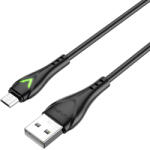 BOROFONE Kábel BX65 Bright - USB - Micro USB - 2A 1 méter fekete