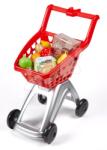 Ecoiffier Cărucior de cumpărături în supermarket 100% Chef Écoiffier cu alimente de la 18 luni (ECO1208)